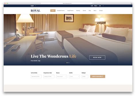 luxury hotels website